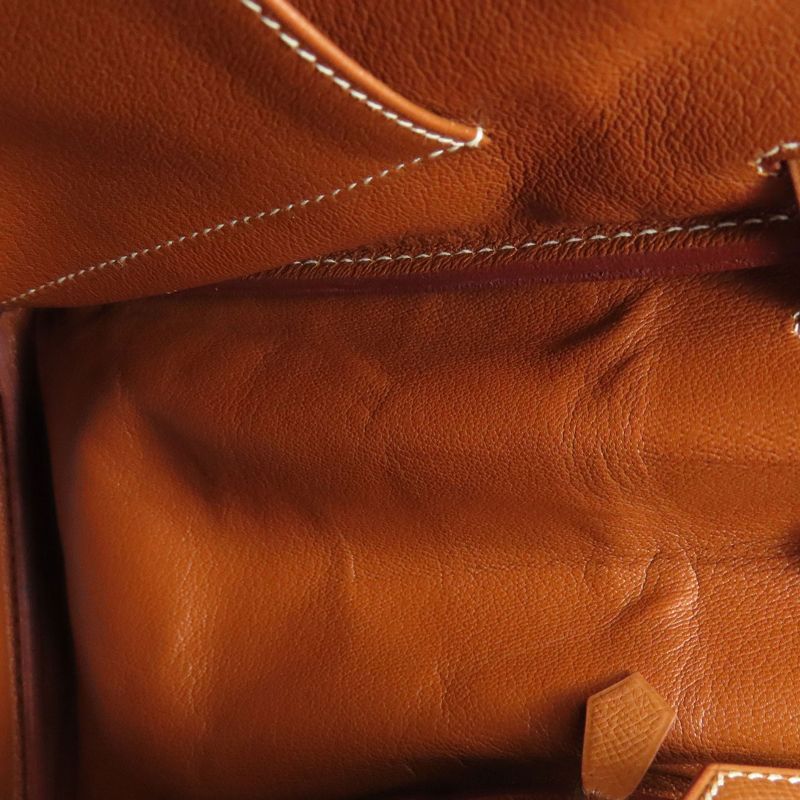 Hermes Haut À Courroies HAC 32 Gold Hardware Handbag Courchevel Women