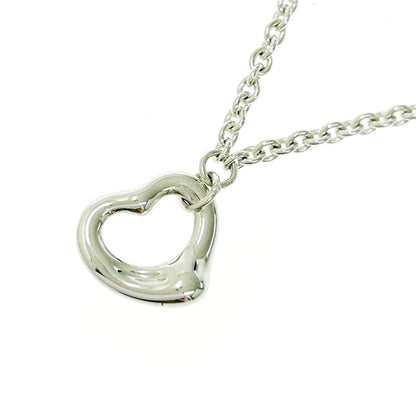 Tiffany & Co Silver Elsa Peretti Open Heart Bracelet 2.6g 925 Engraved 440301