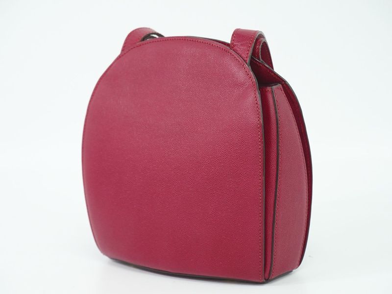 Authentic Celine Leather Handbag Pinkish Bag Pre-owned [follow-up Discount]