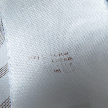 Louis Vuitton 100% Cotton Monogram Pattern LV Embroidery Long Sleeve Shirt