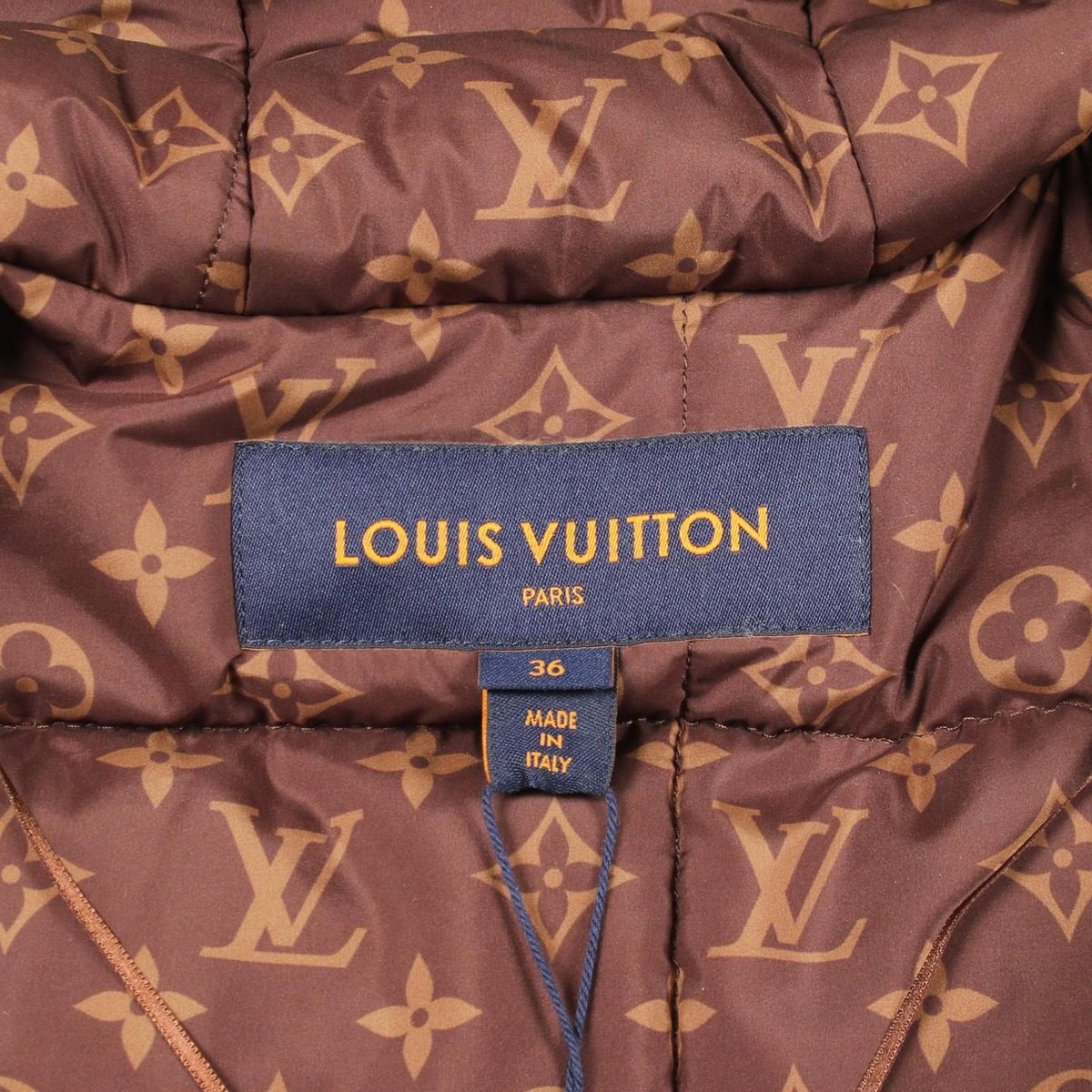 Louis Vuitton Monogram Hooded Nylon Jacket — view 3