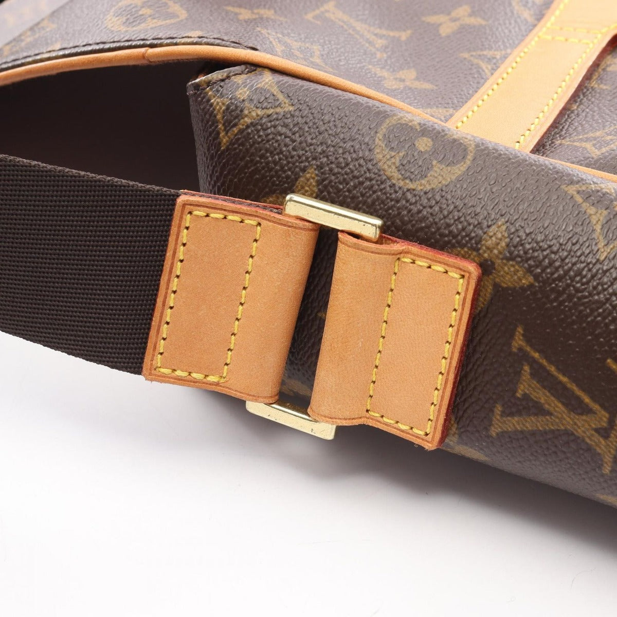 Louis Vuitton Shoulder Bag Valmi GM Canvas Leather — view 11
