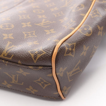 Louis Vuitton Shoulder Bag Valmi GM Canvas Leather — view 8