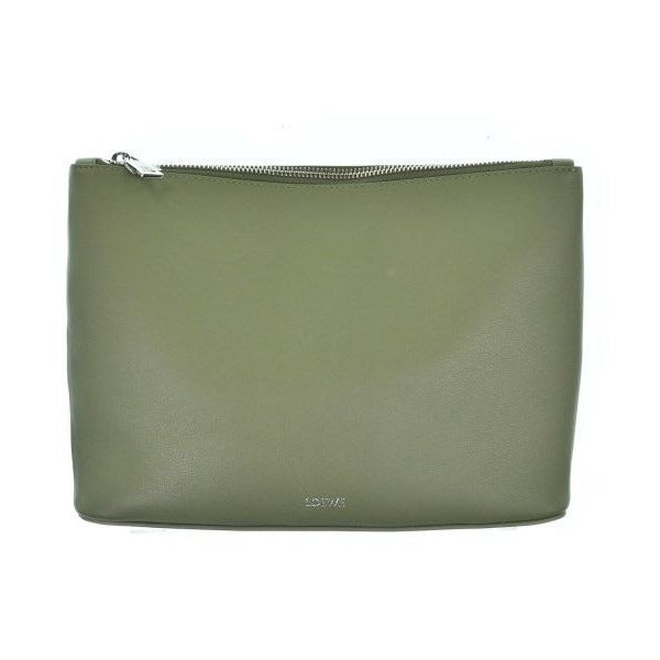 Loewe Clutch Khaki