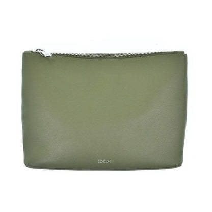 Loewe Clutch Khaki