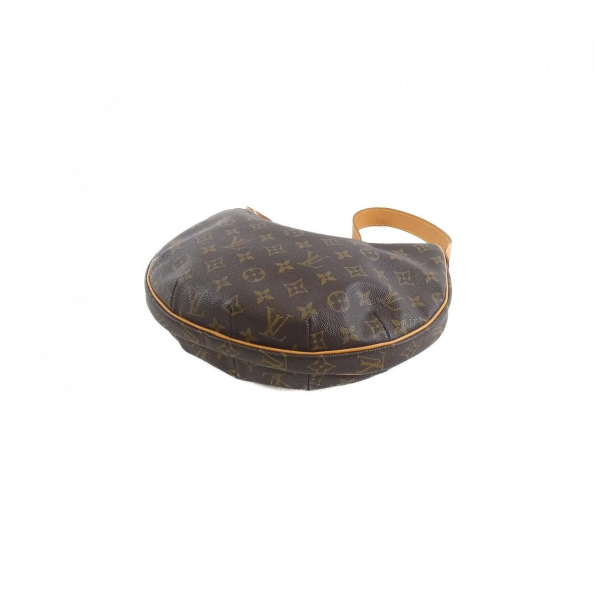 Louis Vuitton Monogram Croissant MM Shoulder Bag Brown Marron — view 2