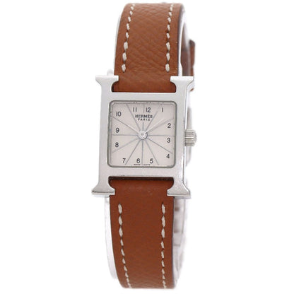 Hermes Watch Mini SS Leather