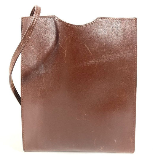 Hermes Shoulder Bag Onimaitou Box Calf Havana Brown