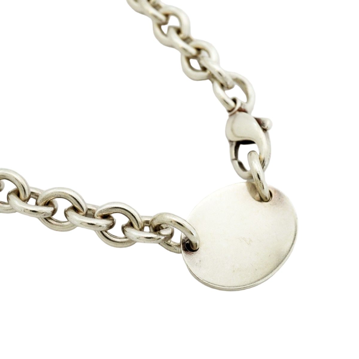 Tiffany & Co Necklace Return to Oval 925 Sterling Silver — view 2