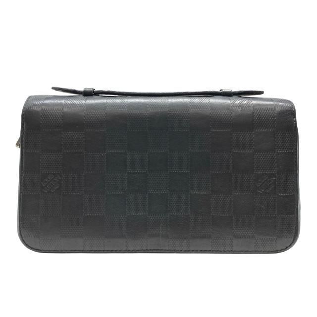 Louis Vuitton Ca0250 Damier Infini Zippy XL Second Bag Clutch Bag Long Wallet