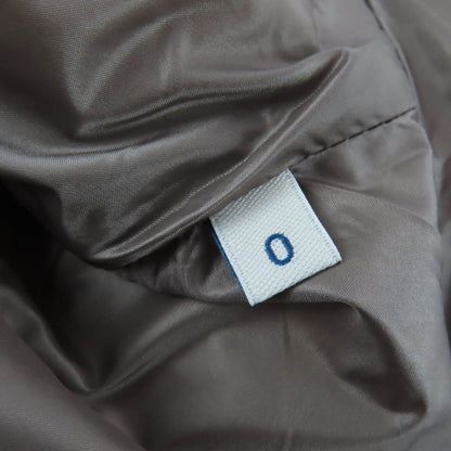 Moncler Hermine Logo Patch with Hood Down Coat Light Brown 0 — view 9
