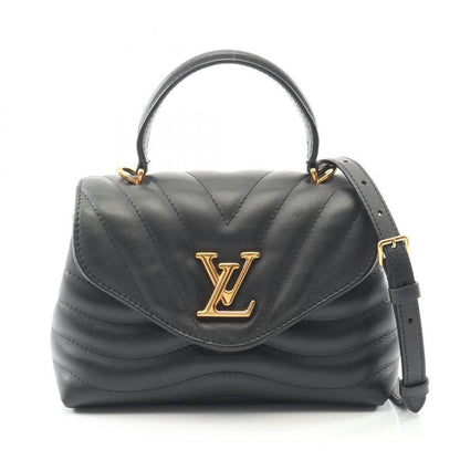 Louis Vuitton Handbag Hold Me Noir Black Leather