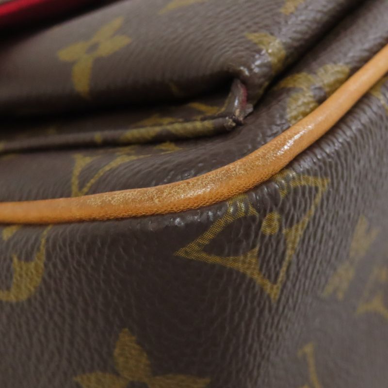 Louis Vuitton M51165 Viva Cité PM Shoulder Bag Monogram Canvas Women