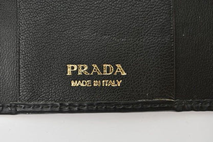 Prada Key Case Key Holder Prada 6 Rings 1pg222 Vitello MOVE Shape Push Leather