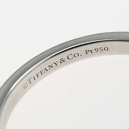 Polished Tiffany & Co Tiffany & Co Ring Pt950 Diamonds Approx 3.5g Approx 11.5