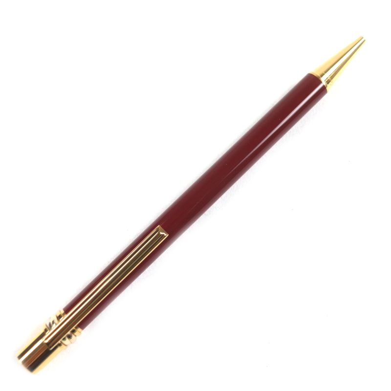 Cartier Trinity De Cartier Ballpoint Pen With Logo Engraving Twist Closure