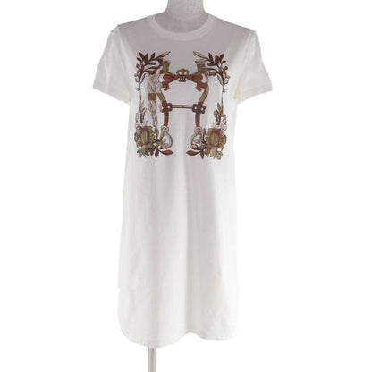 Hermes 4 E4530 da Della Cavalleria 100% Cotton Crew Neck Short