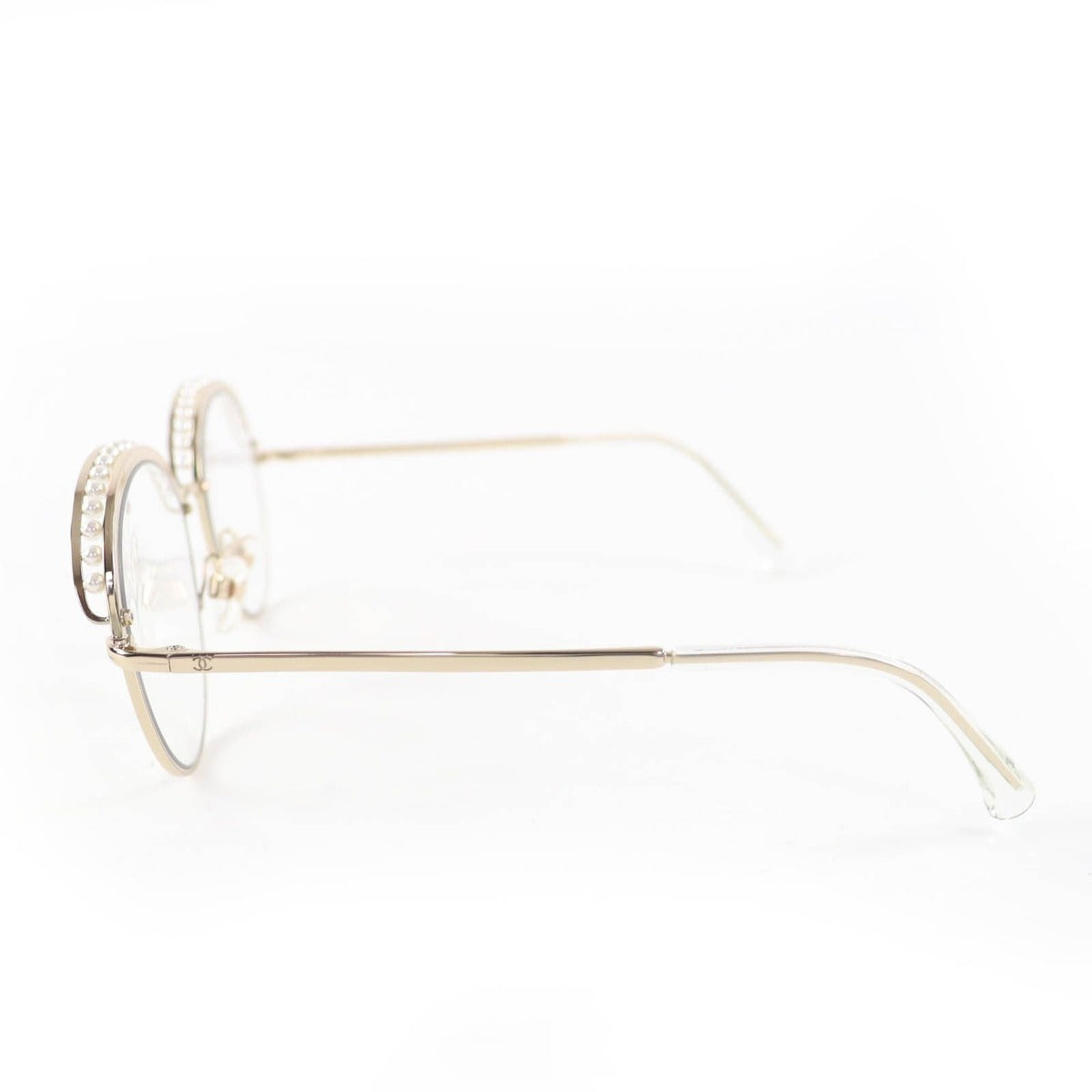 Chanel 4247 Coco Mark Faux Pearl Sunglasses — view 4