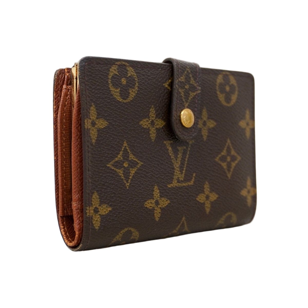 Louis Vuitton Wallet Monogram Porte-Monnaie Vier Viennois Brown — view 2