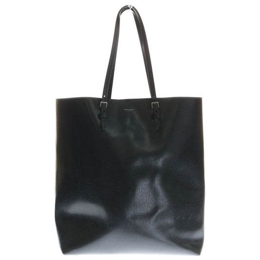 Saint Laurent Paris Shopping Bag Leather Tote Handbag Black