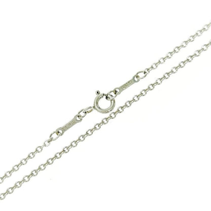 Tiffany & Co Tiffany & Co Silver Elsa Peretti Open Heart Necklace 6.5g 925