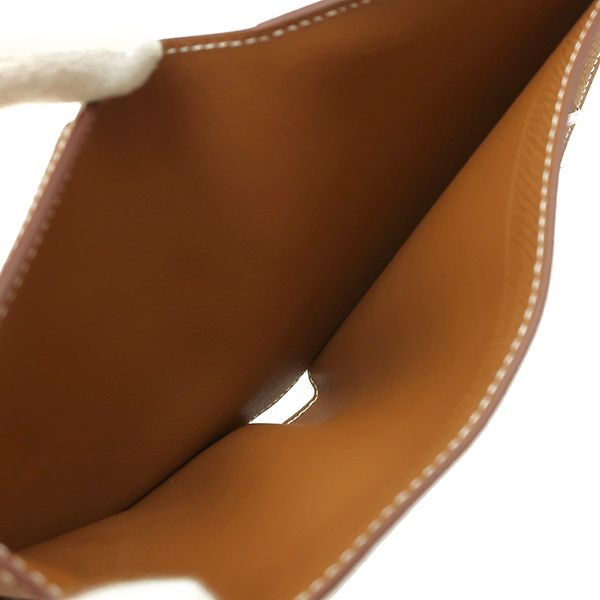 Hermes Bifold Wallet Bearn Compact Vaux Epson Gold Silver Hardware Never Used