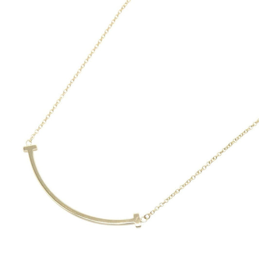 Tiffany & Co Necklace T Smile Small 40.5 45.5 cm 18k