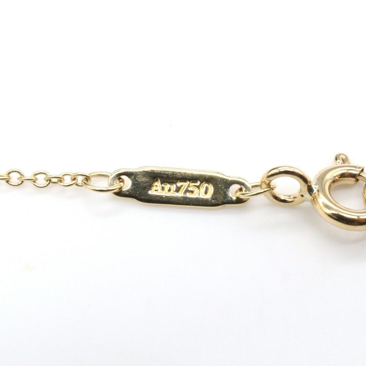 Tiffany & Co Necklace T Smile Small 40.5 45.5 cm 18k — view 4