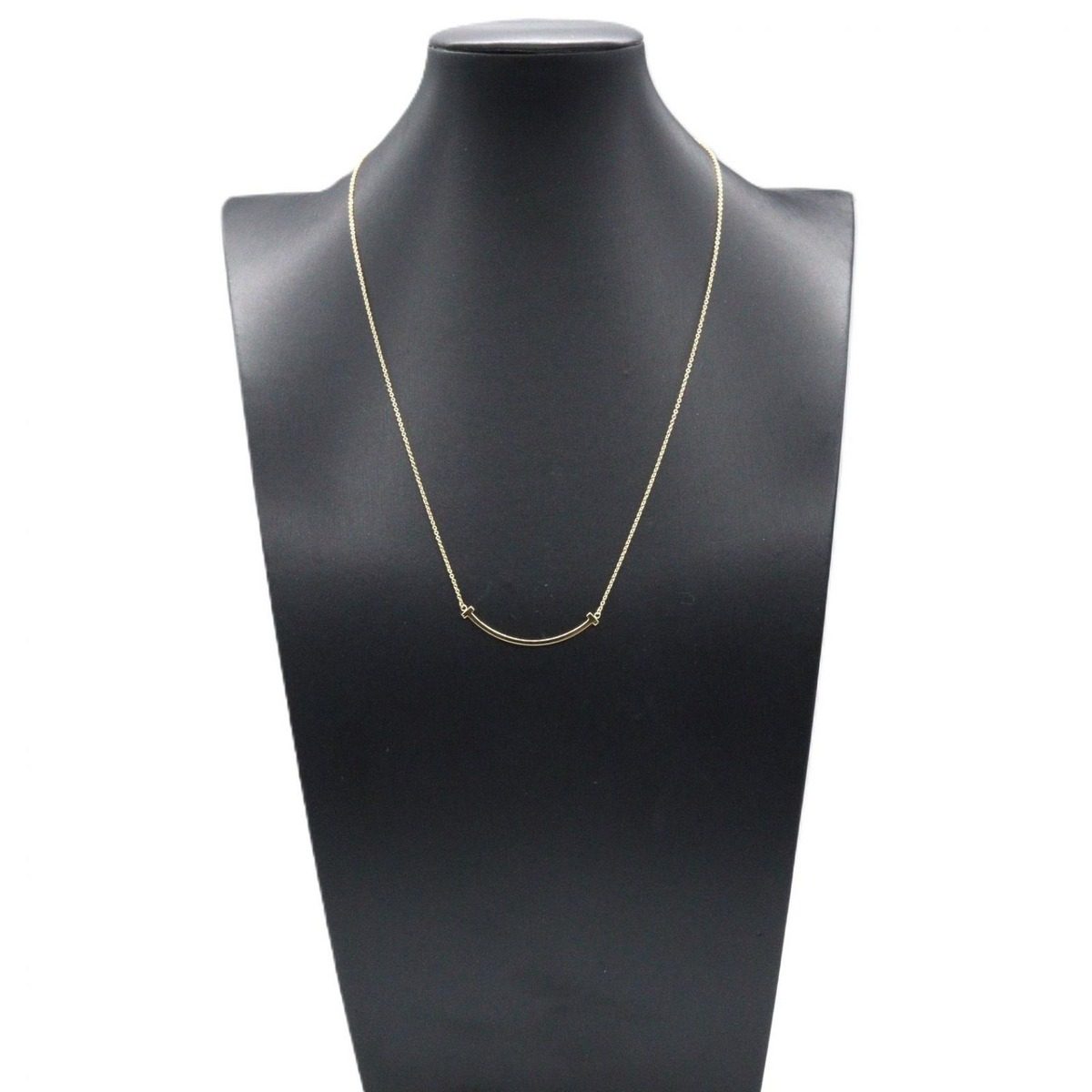 Tiffany & Co Necklace T Smile Small 40.5 45.5 cm 18k — view 5
