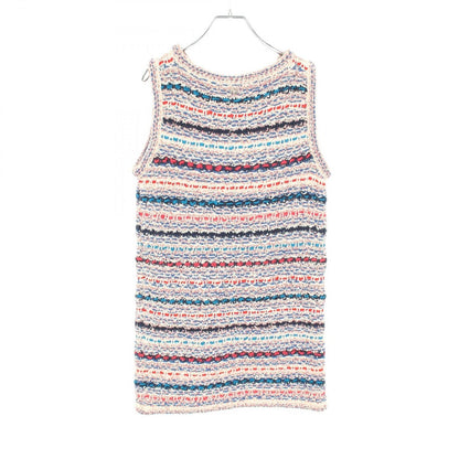 Chanel Dress Gripoix Button Nylon Cotton — view 2