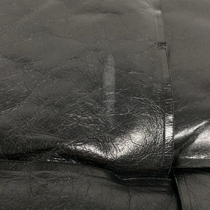 Bottega Veneta Clutch Bag Padetto / Maxi Intrecciato Black Leather