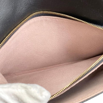 Louis Vuitton Pochette Couss in M82116 Monogram Pattern Lamb Leather Noir Black