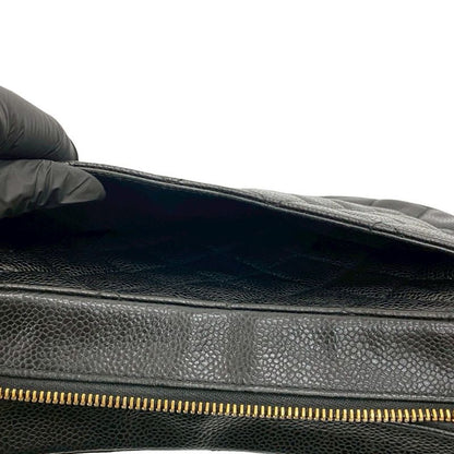 Chanel Chanel Quilted Caviar Leather Semi-one Shoulder Bag Handbag