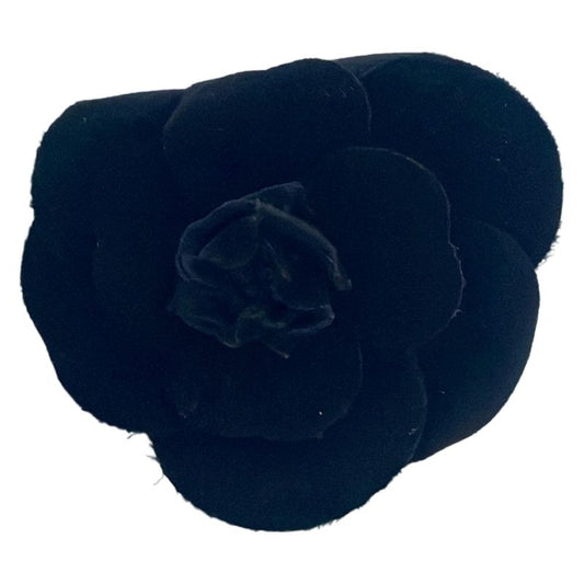 Chanel Corsage Camellia Black