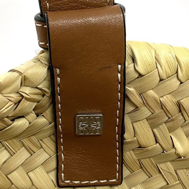Loewe Basket Bag Beige Brown Anagram