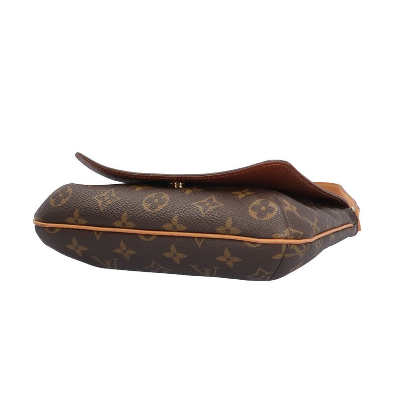Louis Vuitton Musette Salsa Monogram Shoulder Bag Monogram Canvas M51258 Brown