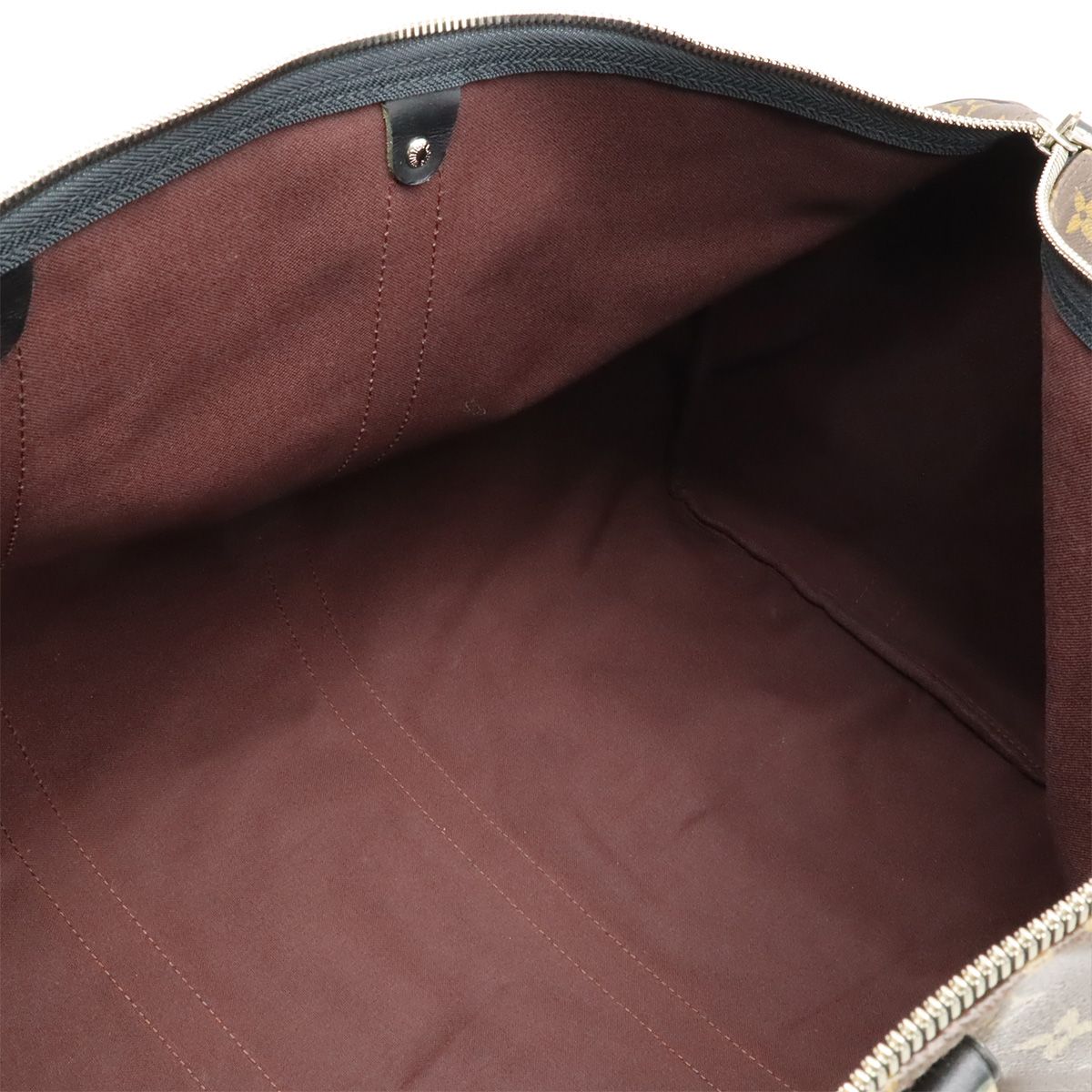 Louis Vuitton Monogram Macassar Keepall Bandoliere 55 Boston Bag Travel Bag