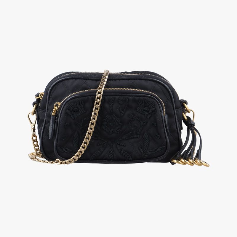 Prada Corsair Quilted Tessuto Black Nylon 180/c