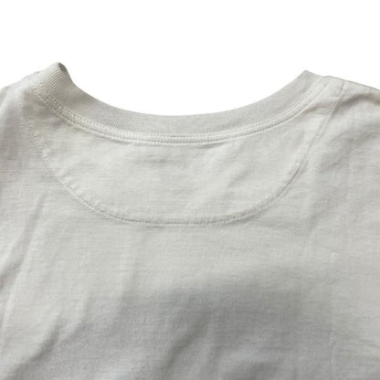 Hermes 2e4513du Top Dress Short Sleeves Grand Tralala Print Cotton White (size