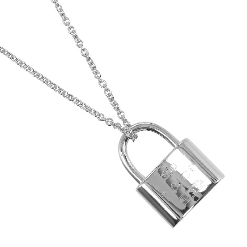 Tiffany & Co 1837 Cadena Lock Silver 925 G Necklace