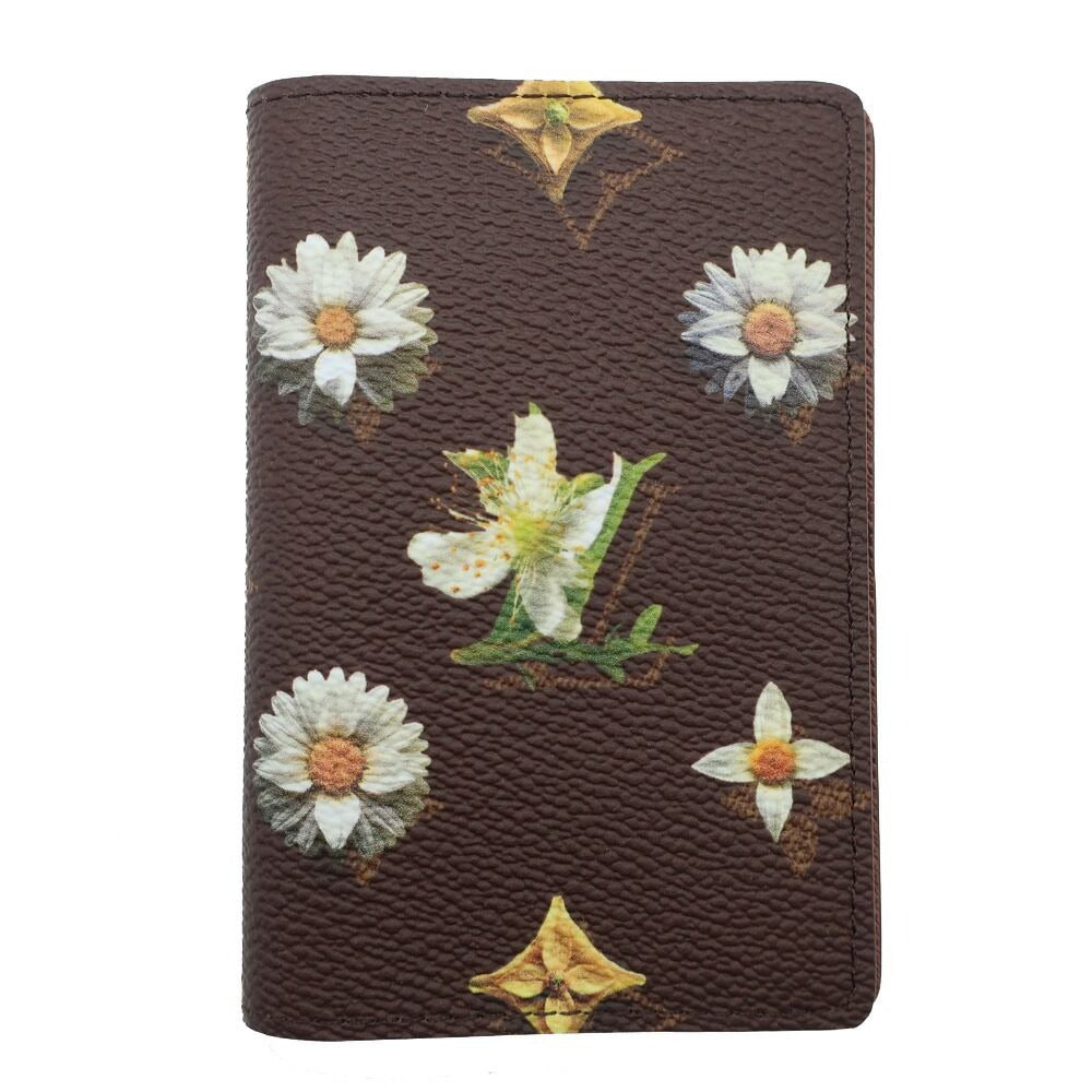 Louis Vuitton Card Case Organizer de Poche Monogram Flower