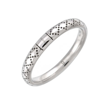 Gucci Diamantissima Ring 18k WG White Gold