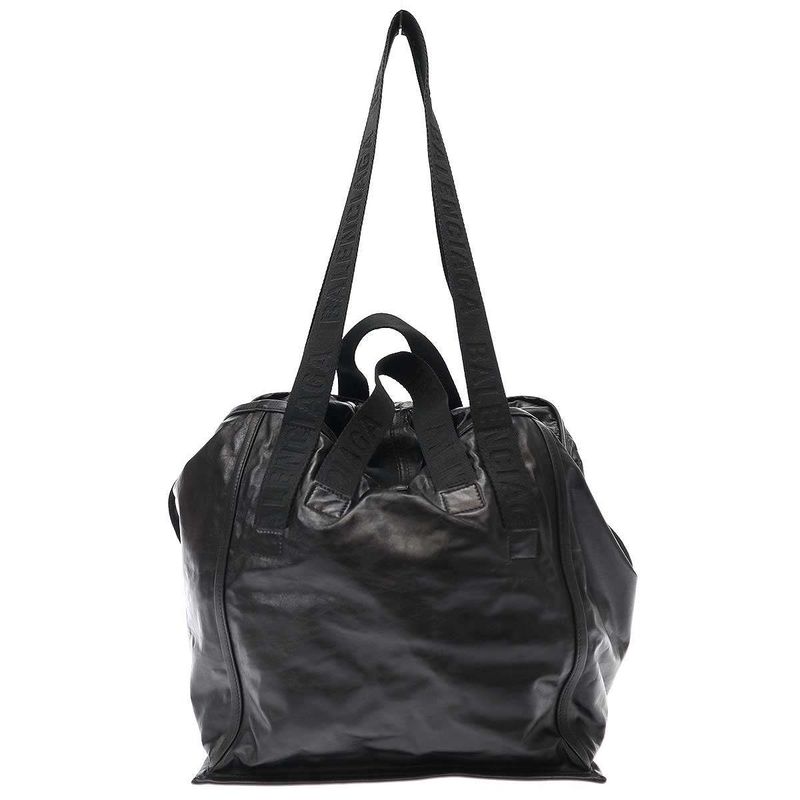 Balenciaga Cargo Tote Bag Medium Cargo Tote Bag 787941 Black
