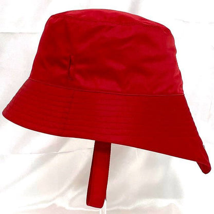 Prada Hat Red 2hc280 Excellent Condition Cleaned
