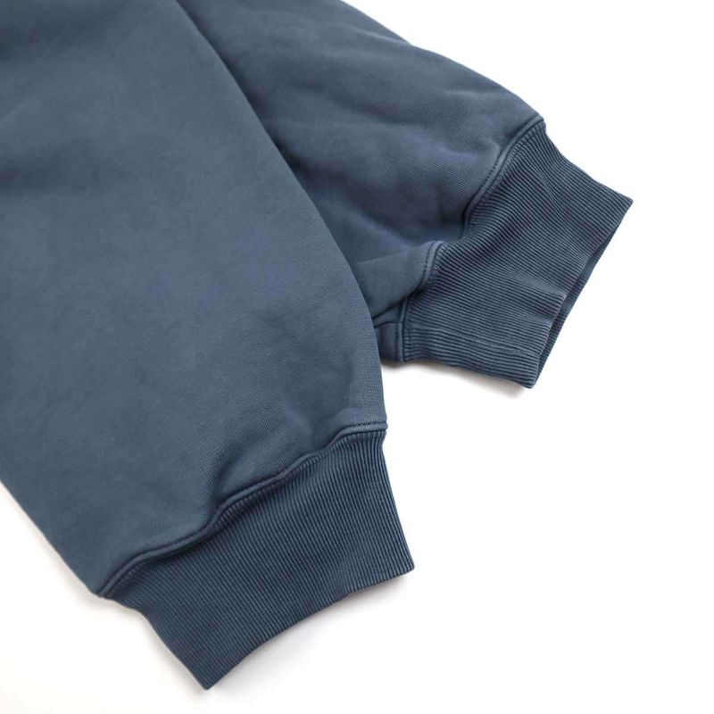 Balenciaga 22aw Vintage Wash Embroidered Sweatshirt 697869 Tnvg8 Blue L