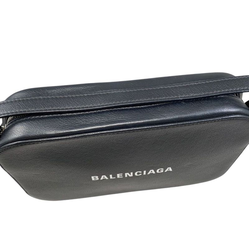 Balenciaga Handbag Shoulder Bag Everyday Small Camera Bag 608654 Leather Logo