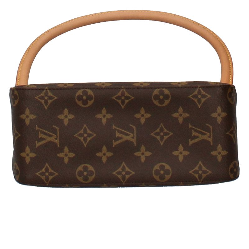Louis Vuitton Looping MM M51146 Monogram Women's Shoulder Bag Brown Excellent