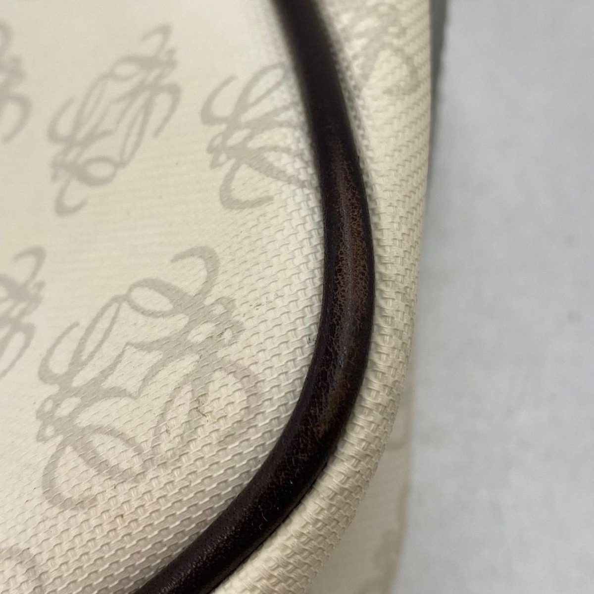Loewe Shoulder Bag Anagram Crossbody White Travel — view 9