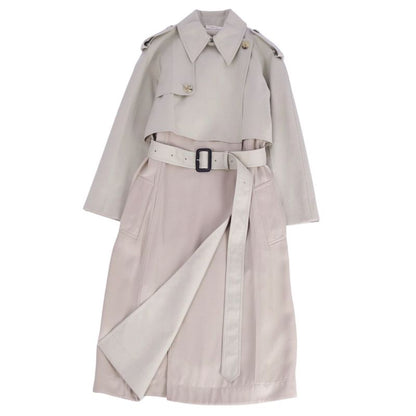 Celine Coat Trench Coat Phoebe Period Cotton Cut
