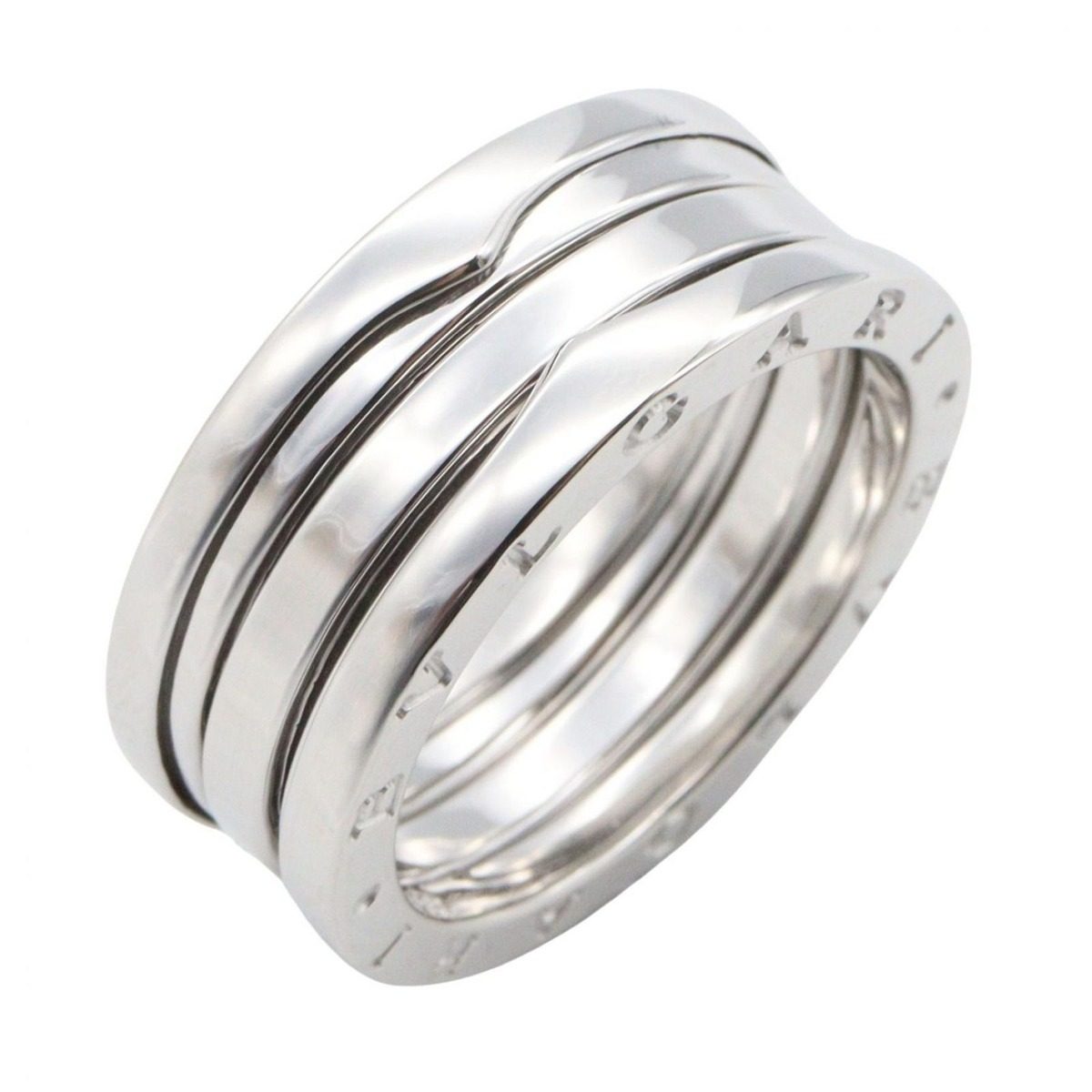 Bvlgari Ring B-zero One Band 18k White Gold
